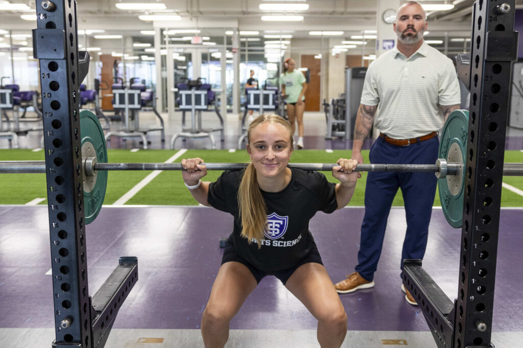 Exercise science student