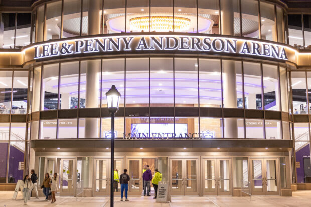 Lee & Penny Anderson Arena (outside view)
