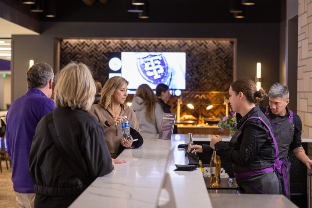 Inside Lee and Penny Arena