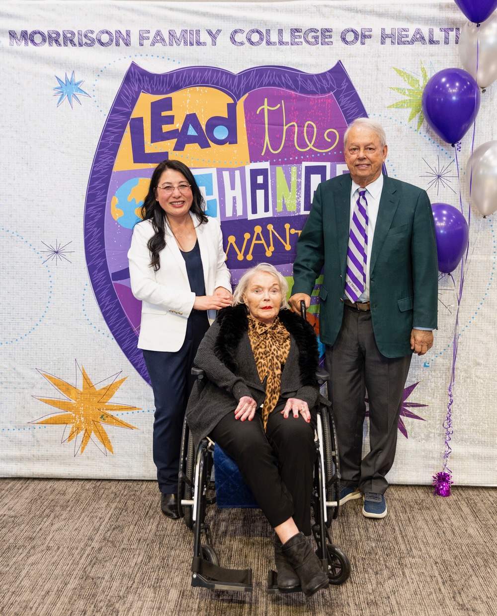 Dean MayKao Y. Hang with John and Sue Morisson