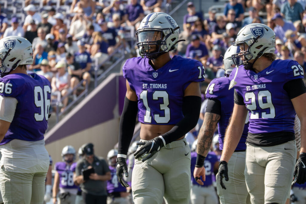 Branden Smith on the field