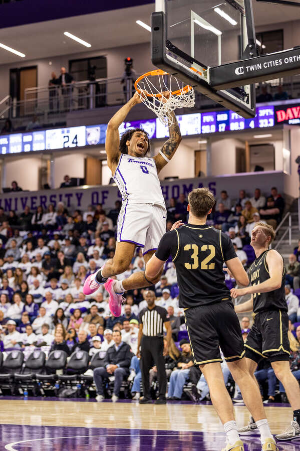 Men's Basketball versus Army at the Lee and Penny Anderson Arena on Nov. 8, 2025 in St. Paul.
