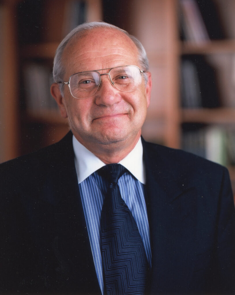 Founding dean of the School of Law, David Link