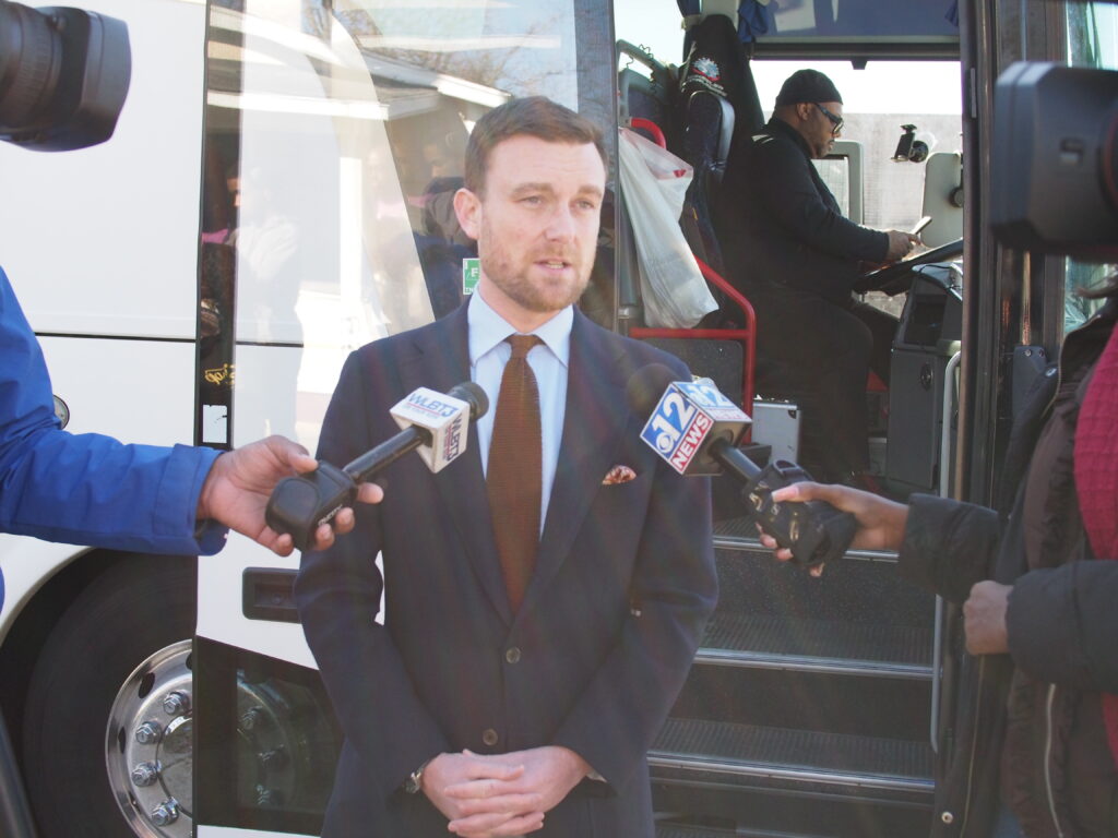 David Williard at We March for Justice Civil Rights Study Trip.
