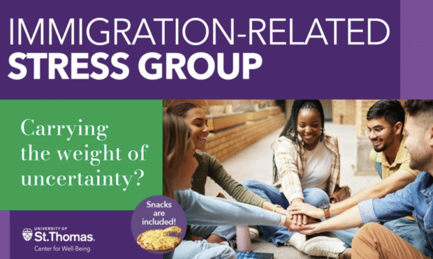 Feb. 17: Immigration Stress Therapy Group Graphic