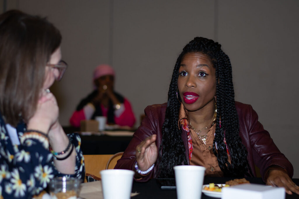 Two Guest Socializing