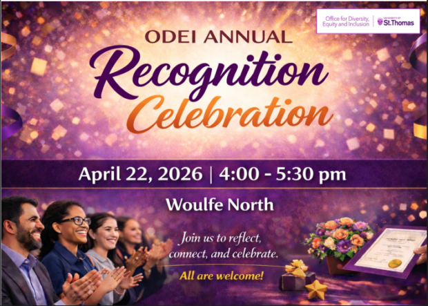 Flyer for ODEI Annual Recognition Celebration