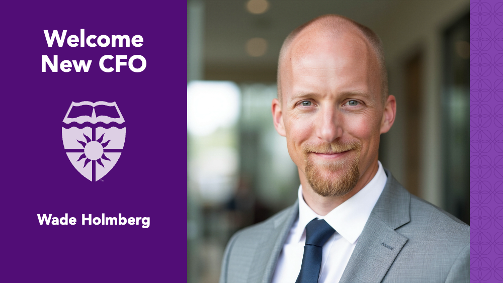 Wade Holmberg - new CFO slide