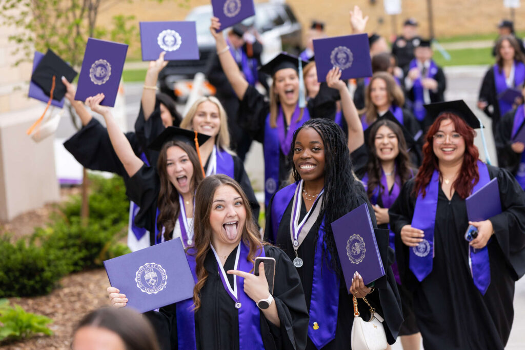 Morrison Family College of Health, School of Education and School of Engineering Undergraduate Commencement Ceremony in the Lee & Penny Anderson Arena in St. Paul on May 23, 2026.