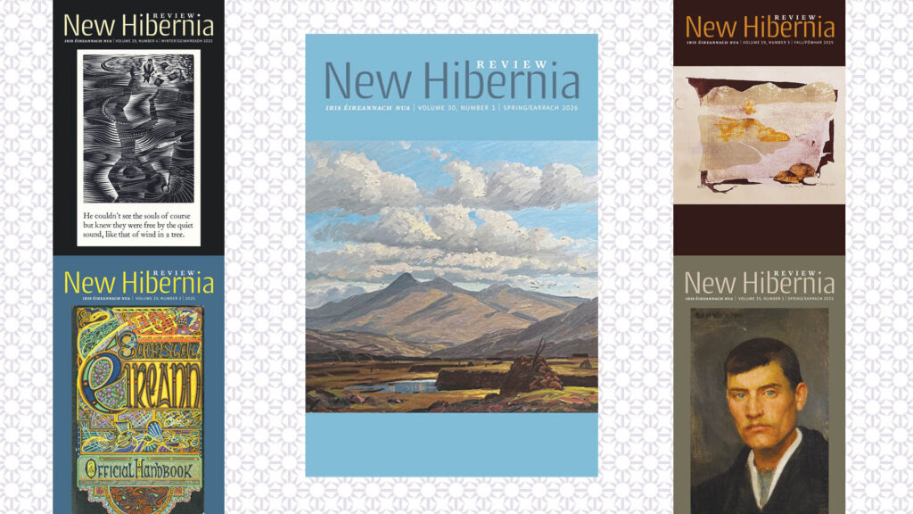Covers of recent images of New Hibernia Review