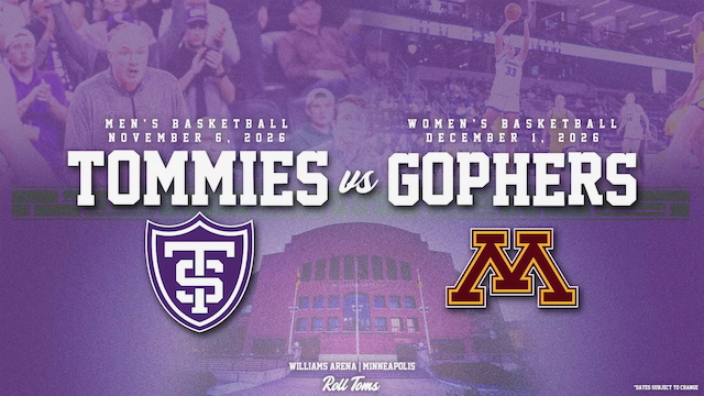 Tommies vs Gophers Games 2026-27