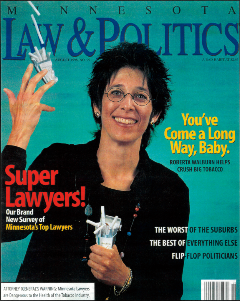 Roberta Walburn Law & Politics magazine cover.
