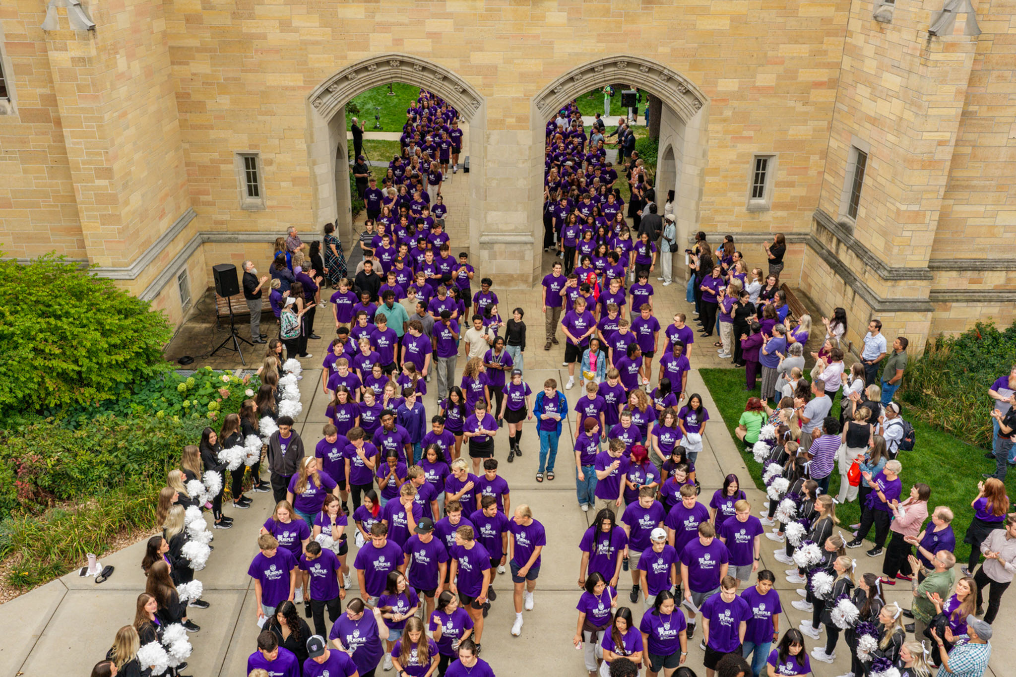 Sights and Sounds: March Through the Arches