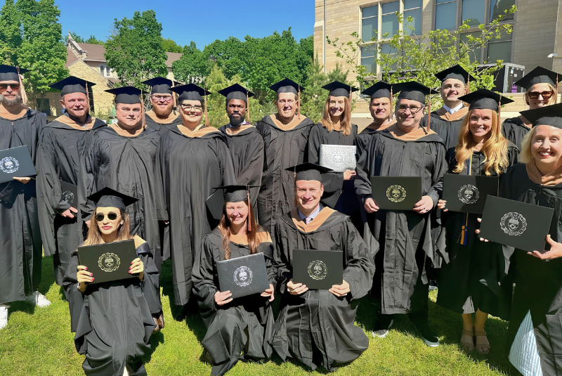Claire Groh cohort graduation