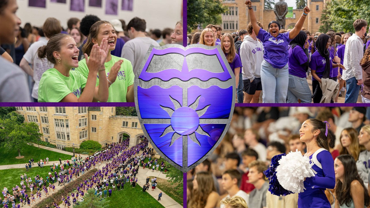 Students at the University of St. Thomas.