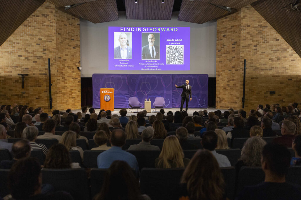 Arthur Brooks speaks at St. Thomas